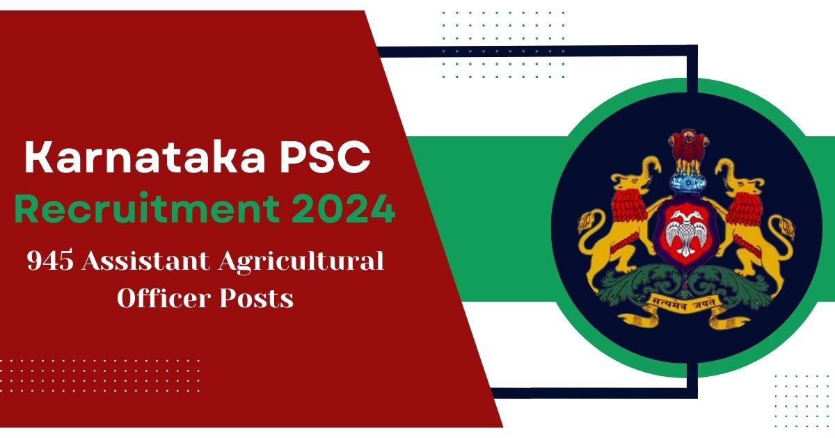 Karnataka PSC Recruitment 2024