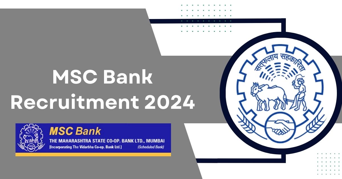 MSC Bank Recruitment 2024