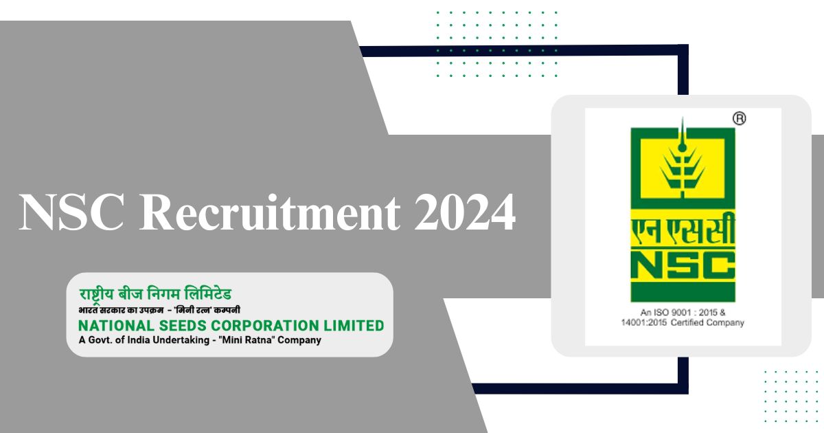 NSC Recruitment 2024