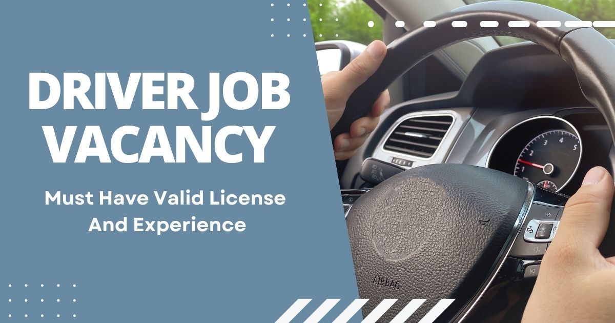 Driver Job Vacancy