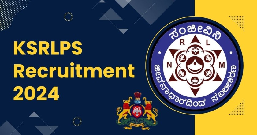 KSRLPS Recruitment 2024