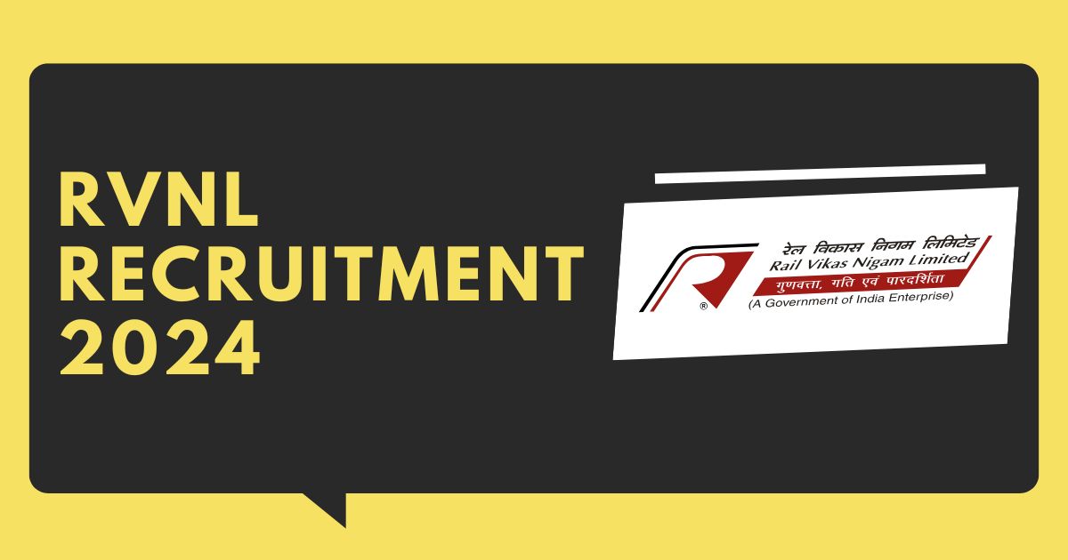 Rvnl Recruitment Agm Jgm Electrical Posts In Ranchi