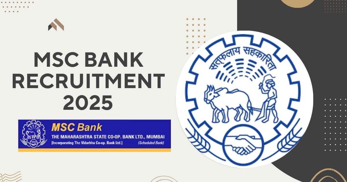 MSC Bank Recruitment 2