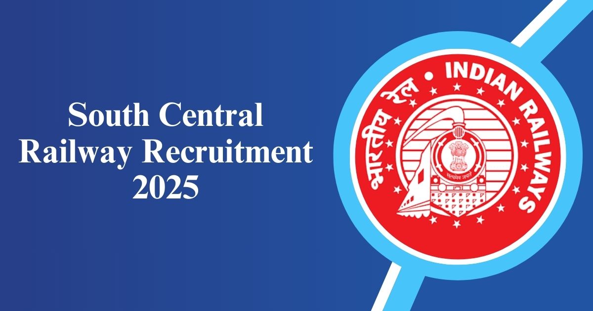 South Central Railway Recruitment 2025 4232 Apprentice Posts