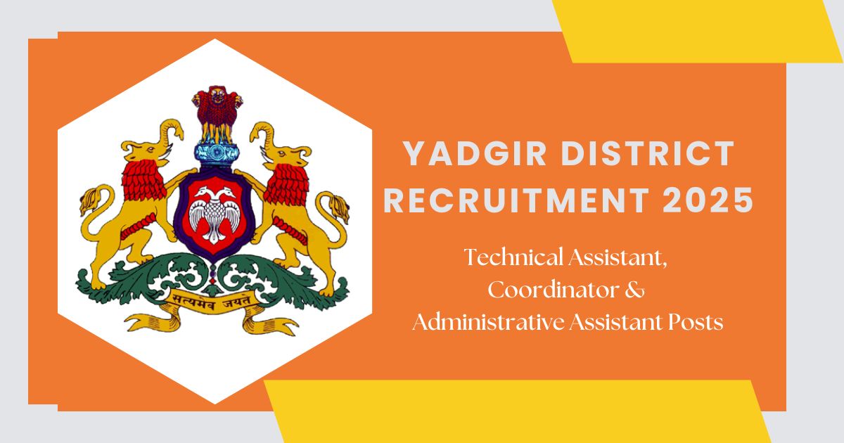 Yadgir District Recruitment