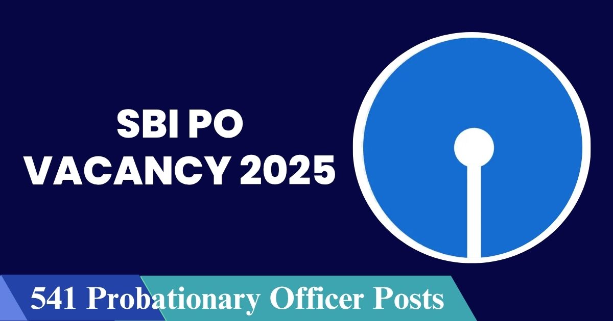 SBI PO Vacancy 2025